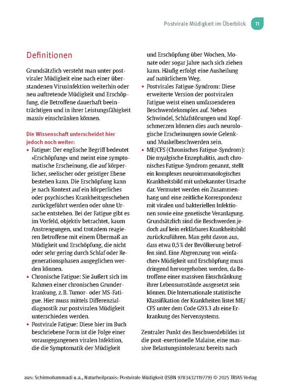 Produktbild: Naturheilpraxis: Postvirale M&uuml;digkeit