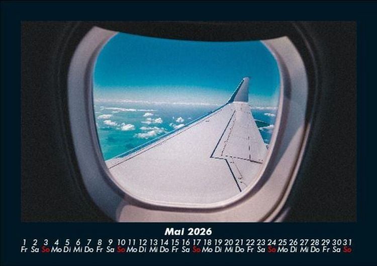 Produktbild: Flugzeuge 2026 Fotokalender DIN A5