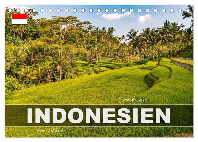 Produktbild: S&uuml;dostasien - Indonesien (Tischkalender 2027 DIN A5 quer), CALVENDO Monatskalender