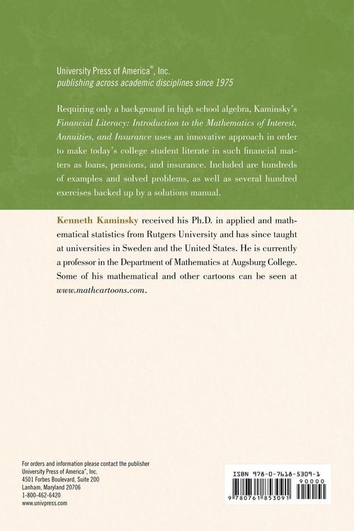 Produktbild: Financial Literacy