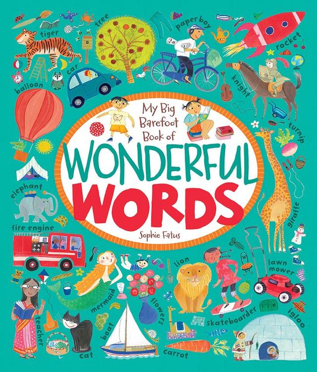 Produktbild: The Big Barefoot Book of Wonderful Words