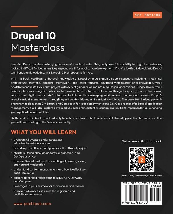 Produktbild: Drupal 10 Masterclass