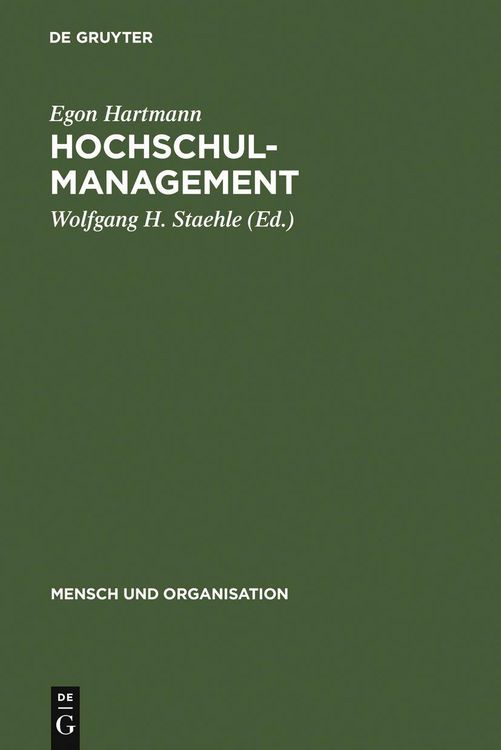 Produktbild: Hochschulmanagement
