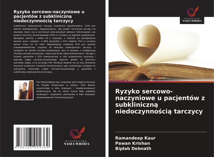 Produktbild: Ryzyko sercowo-naczyniowe u pacjent&oacute;w z subkliniczn&iquest; niedoczynno&iquest;ci&iquest; tarczycy