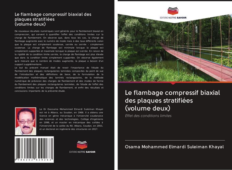 Produktbild: Le flambage compressif biaxial des plaques stratifi&eacute;es (volume deux)