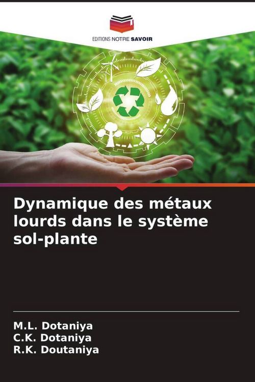 Produktbild: Dynamique des m&eacute;taux lourds dans le syst&egrave;me sol-plante