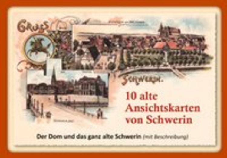 Produktbild: 10 alte Ansichtskarten von Schwerin