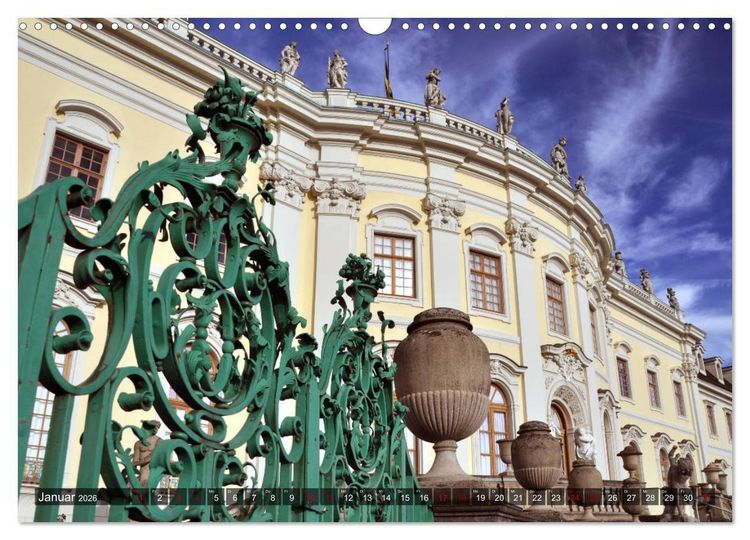 Produktbild: Unterwegs in Ludwigsburg (Wandkalender 2026 DIN A3 quer), CALVENDO Monatskalender