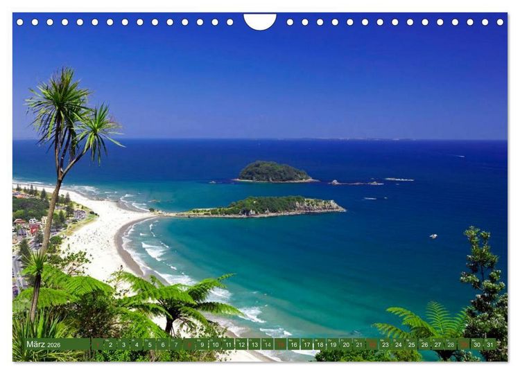Produktbild: Neuseeland &bull; Impressionen (Wandkalender 2026 DIN A4 quer), CALVENDO Monatskalender
