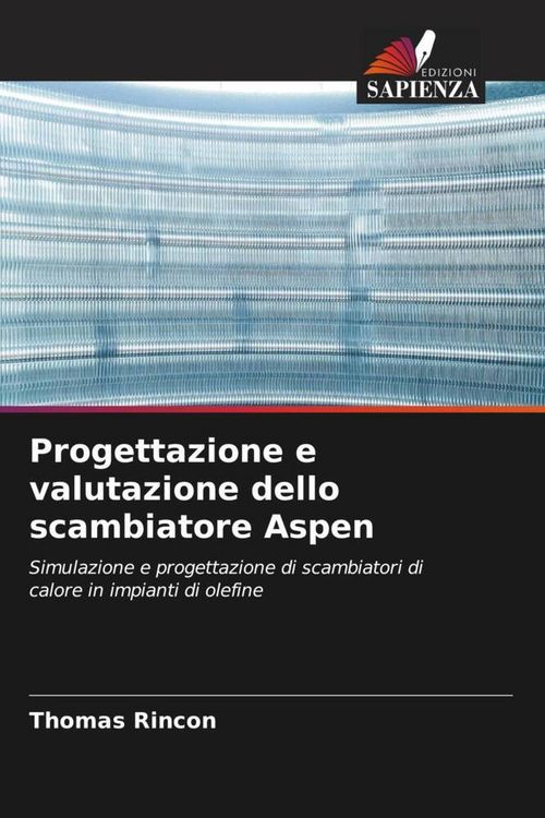 Produktbild: Progettazione e valutazione dello scambiatore Aspen