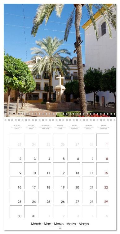 Produktbild: Marbella - Chic and Charming (Wall Calendar 2026 12 &times; 12 Inch) CALVENDO 12 Month Wall Calendar