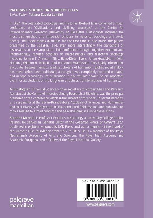 Produktbild: Civilisations, Civilising Processes and Modernity &ndash; A Debate