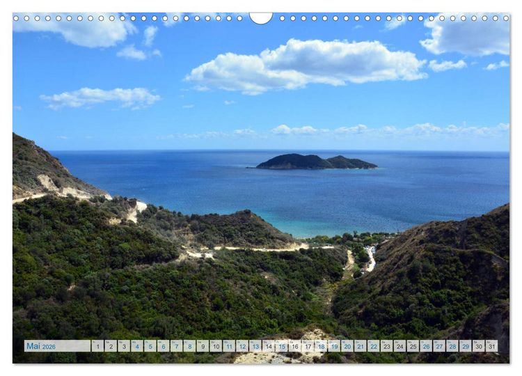 Produktbild: Zakynthos 2026 (Wandkalender 2026 DIN A3 quer), CALVENDO Monatskalender