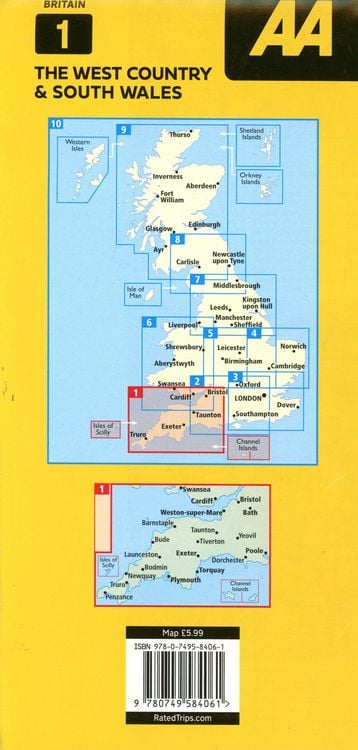 Produktbild: 01 South Wales & West Country