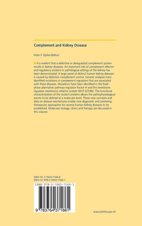 Produktbild: Complement and Kidney Disease