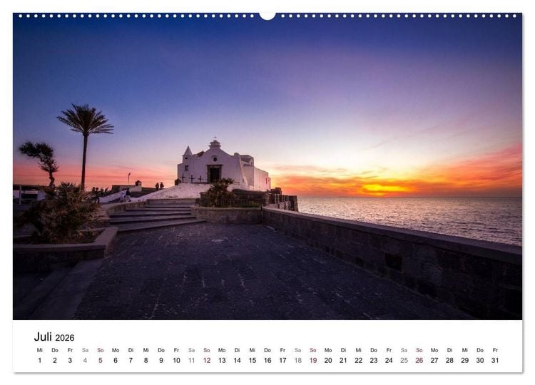 Produktbild: Ischia - Isola verde (hochwertiger Premium Wandkalender 2026 DIN A2 quer), Kunstdruck in Hochglanz