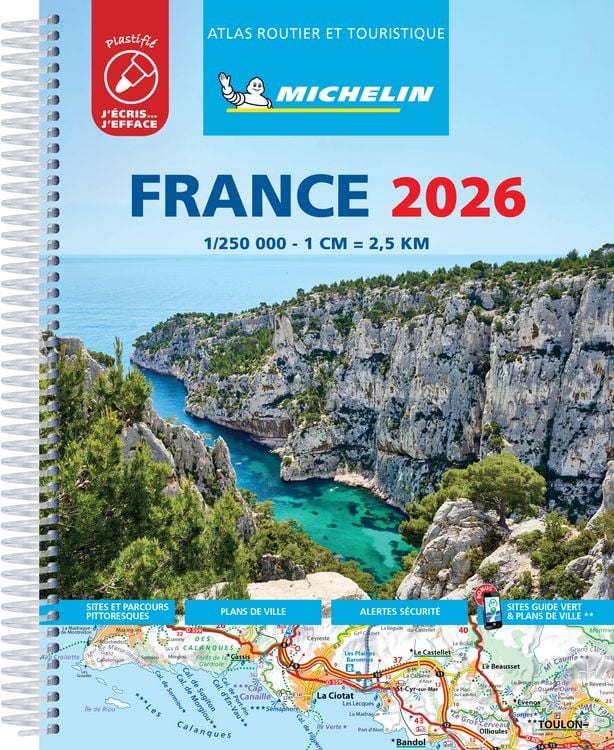 Produktbild: France. Atlas routier et touristique 2026 1:250.000. Ediz. plastificata