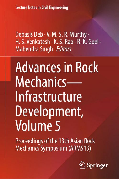 Produktbild: Advances in Rock Mechanics-Infrastructure Development, Volume 5