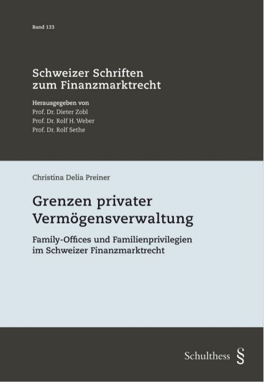 Produktbild: Grenzen privater Verm&ouml;gensverwaltung