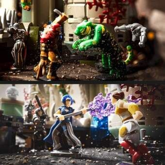 Produktbild: Mattel - Brick Shop Masters of the Universe&trade; Battle Of Castle Grayskul