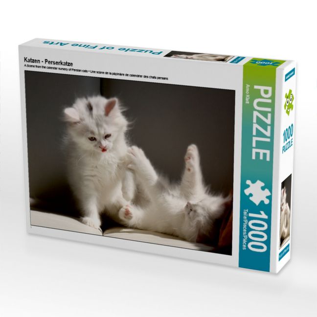 Produktbild: CALVENDO Puzzle Katzen - Perserkatze | 1000 Teile Lege-Gr&ouml;&szlig;e 64x48cm Foto-Puzzle f&uuml;r gl&uuml;ckliche Stunden