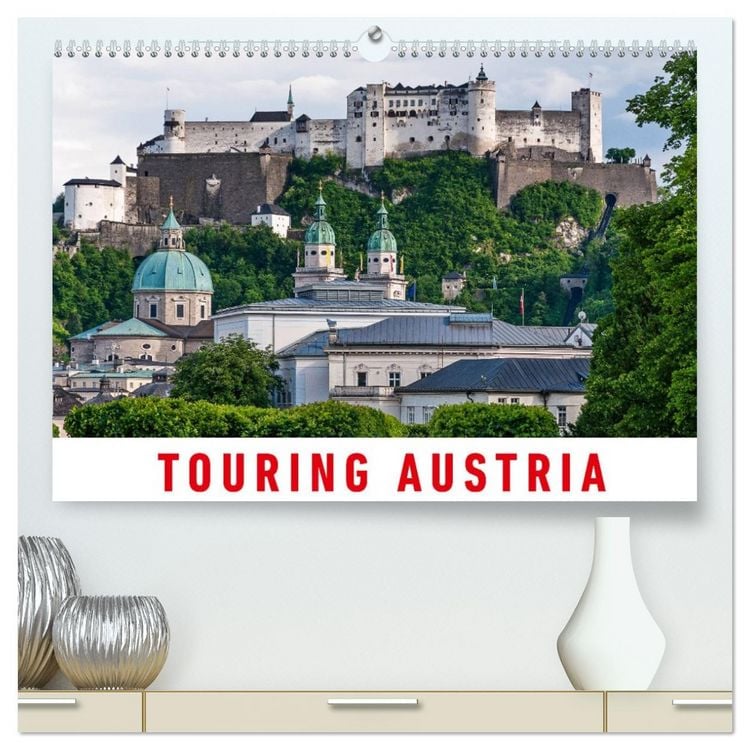 Produktbild: Touring Austria (High Quality Premium Wall Calendar 2026 DIN A2 landscape),CALVENDO 12 Month Wall Calendar