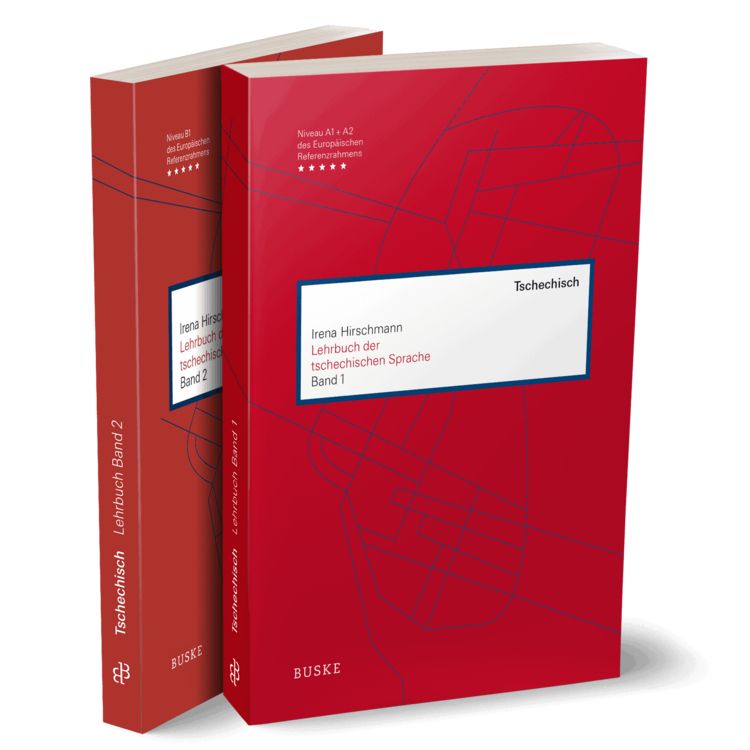 Produktbild: Hirschmann: Lehrbuch Tschechisch 1 + 2 (2 B&auml;nde im Set)