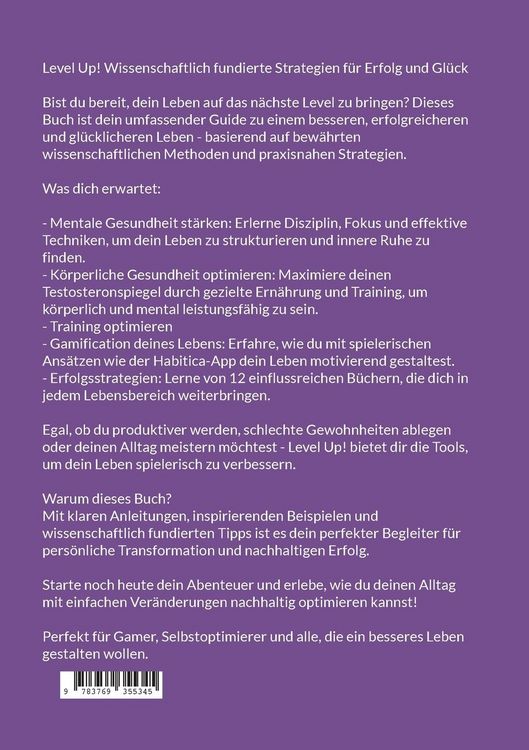 Produktbild: Level Up! Wissenschaftlich fundierte Strategien f&uuml;r Erfolg und Gl&uuml;ck