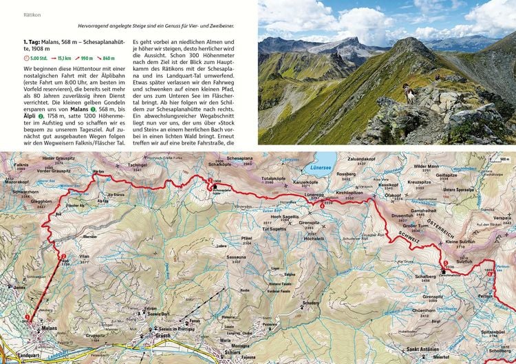 Produktbild: H&uuml;ttentouren mit Hund Alpen