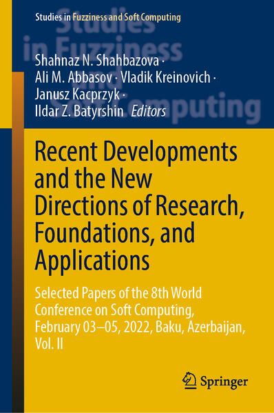 Produktbild: Recent Developments and the New Directions of Research, Foundations, and Applications
