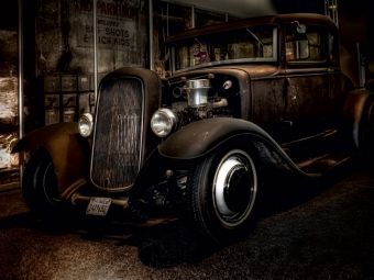Produktbild: CALVENDO Puzzle Hot Rod - Motorshow Essen | 1000 Teile Lege-Gr&ouml;&szlig;e 64x48cm Foto-Puzzle f&uuml;r gl&uuml;ckliche Stunden