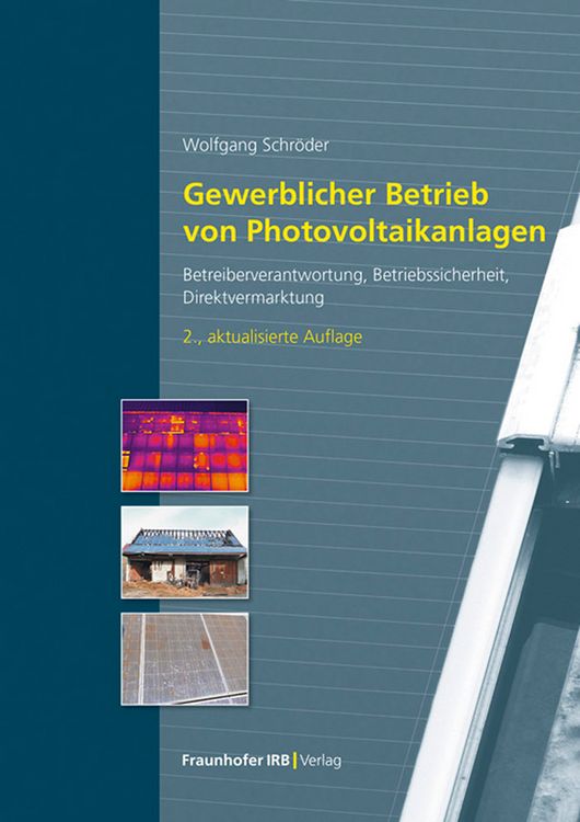 Produktbild: Gewerblicher Betrieb von Photovoltaikanlagen