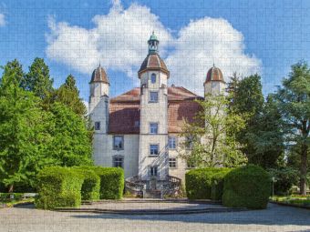 Produktbild: CALVENDO Puzzle Bad S&auml;ckingen mit Schloss Sch&ouml;nau | 2000 Teile Lege-Gr&ouml;&szlig;e 90x67cm Foto-Puzzle f&uuml;r gl&uuml;ckliche Stunden