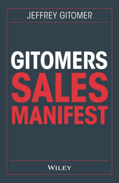 Produktbild: Gitomers Sales-Manifest
