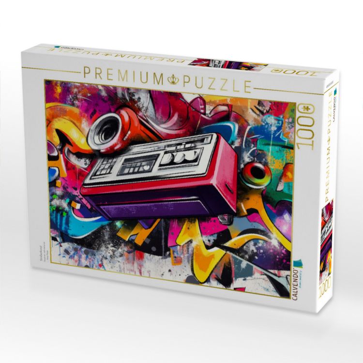 Produktbild: CALVENDO Puzzle Stra&szlig;enkunst | 1000 Teile Lege-Gr&ouml;&szlig;e 64x48cm Foto-Puzzle f&uuml;r gl&uuml;ckliche Stunden