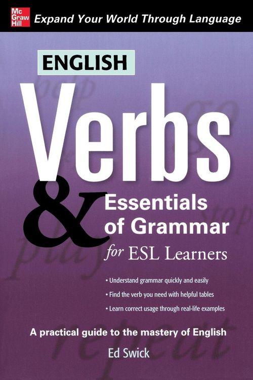 Produktbild: English Verbs & Essentials of Grammar for ESL Learners