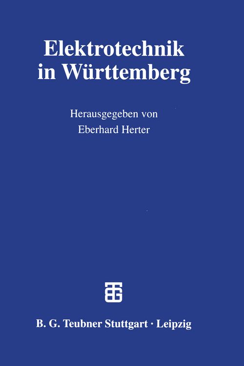 Produktbild: Elektrotechnik in W&uuml;rttemberg
