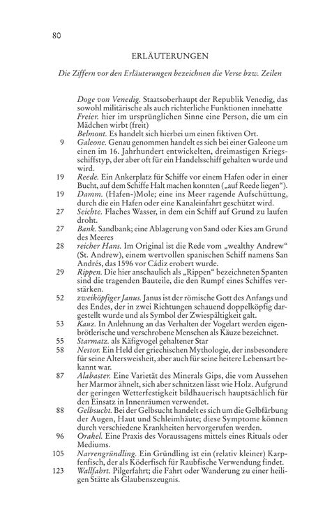 Shakespeare: Kaufmann von Venedig