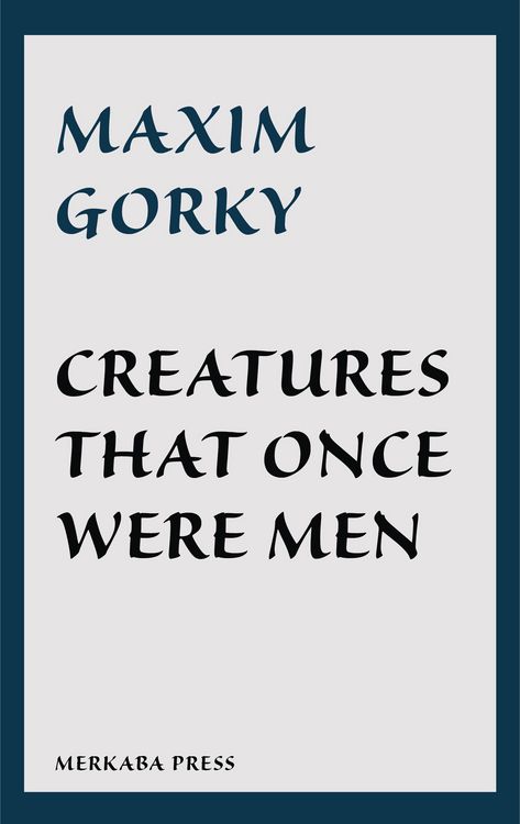 Produktbild: Creatures That Once Were Men