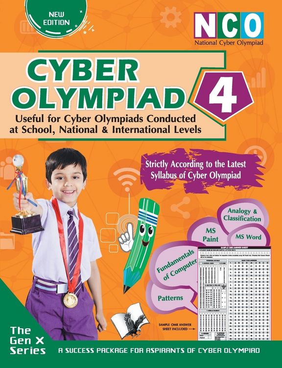 Produktbild: National Cyber Olympiad - Class 4 (With OMR Sheets)