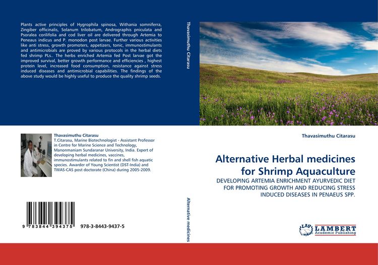 Produktbild: Alternative Herbal medicines for Shrimp Aquaculture