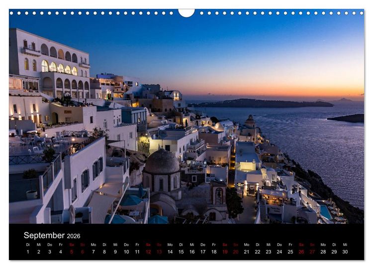 Produktbild: Reiseziele in Griechenland (Wandkalender 2026 DIN A3 quer), CALVENDO Monatskalender