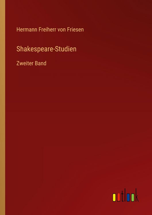 Produktbild: Shakespeare-Studien