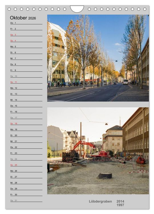 Produktbild: Jena im Wandel (Wandkalender 2026 DIN A4 hoch), CALVENDO Monatskalender