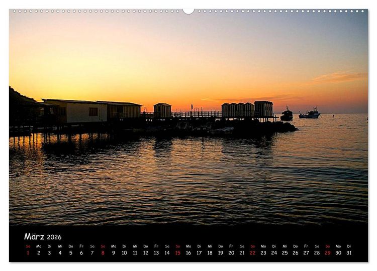Produktbild: Amalfik&uuml;ste 2026 (hochwertiger Premium Wandkalender 2026 DIN A2 quer), Kunstdruck in Hochglanz
