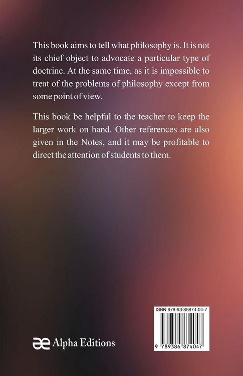 Produktbild: An Introduction to Philosophy