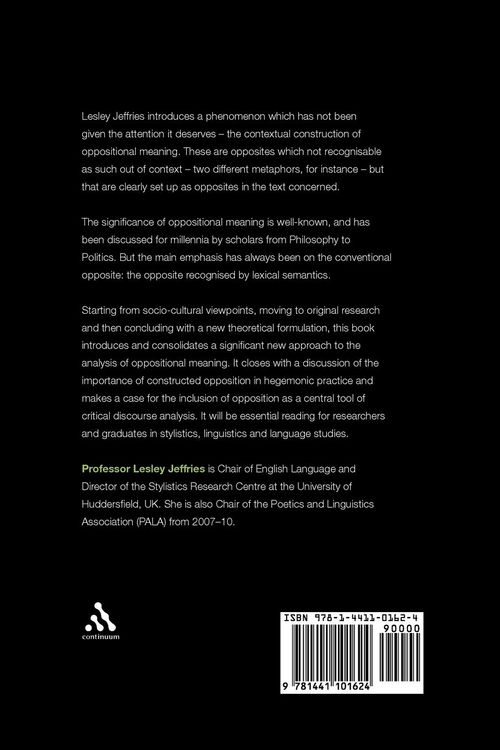 Produktbild: Opposition in Discourse