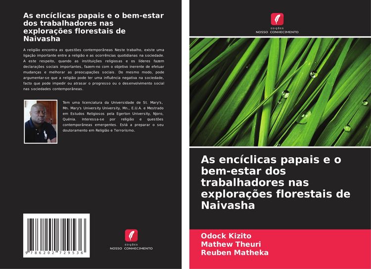 Produktbild: As enc&iacute;clicas papais e o bem-estar dos trabalhadores nas explora&ccedil;&otilde;es florestais de Naivasha