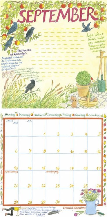 Produktbild: Kohwagner Merkkalender Mein buntes Jahr