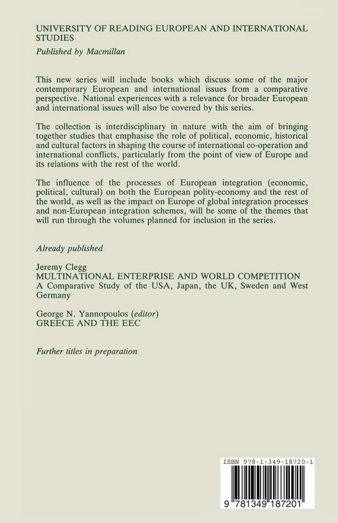 Produktbild: Multinational Enterprise and World Competition
